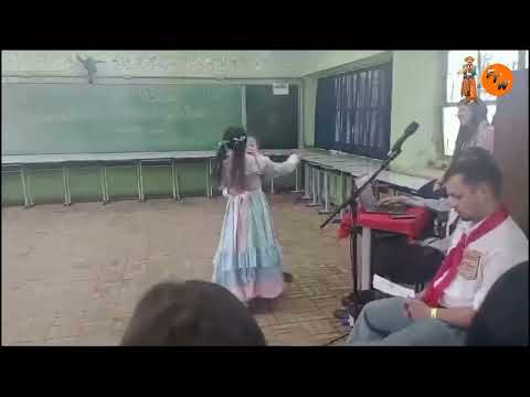 Representando CTG Patrulha do Oeste - UGN- 4º RT - Nicolas Montano Ferner e Alice Rodrigues Chagas