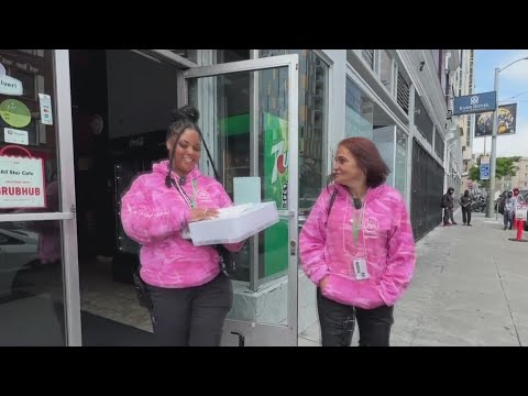 All female team of community ambassadors try to make a difference in San Francisco's streets