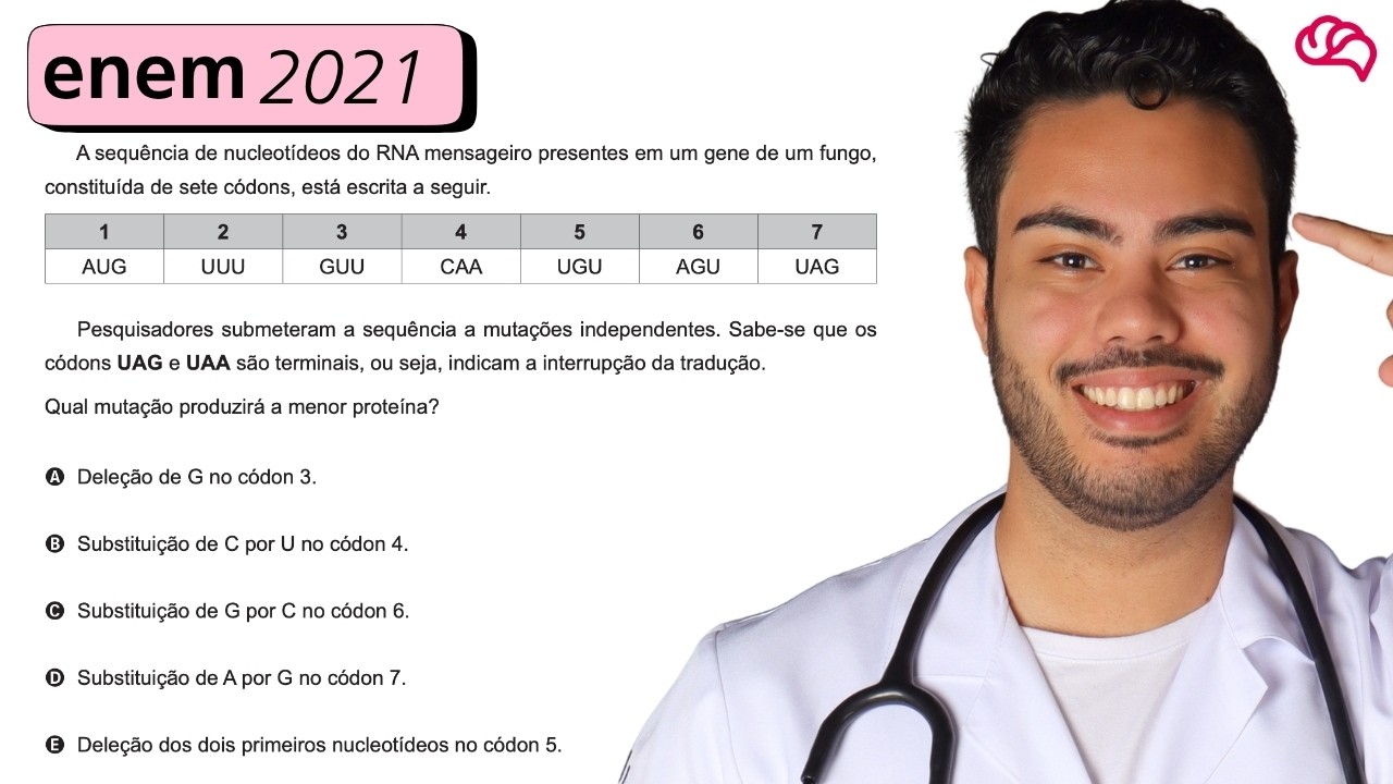 Resolução em Vídeo — Questão 96 ENEM 2021