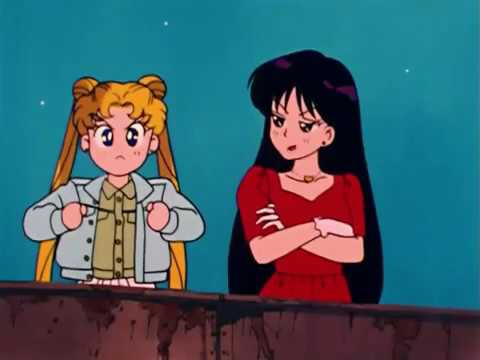 Rei Hino Bullying Usagi Tsukino For One Minute