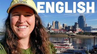 🟡 Learn English in Cincinnati, Ohio, USA! (English Comprehensible Input)
