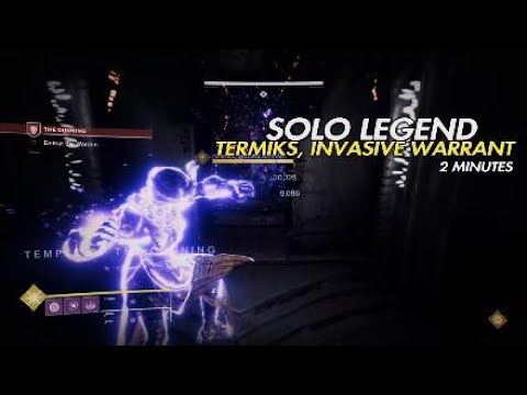 SOLO LEGEND-TERMIKS, INVASIVE WARRANT ‘The Cunning’ Mission