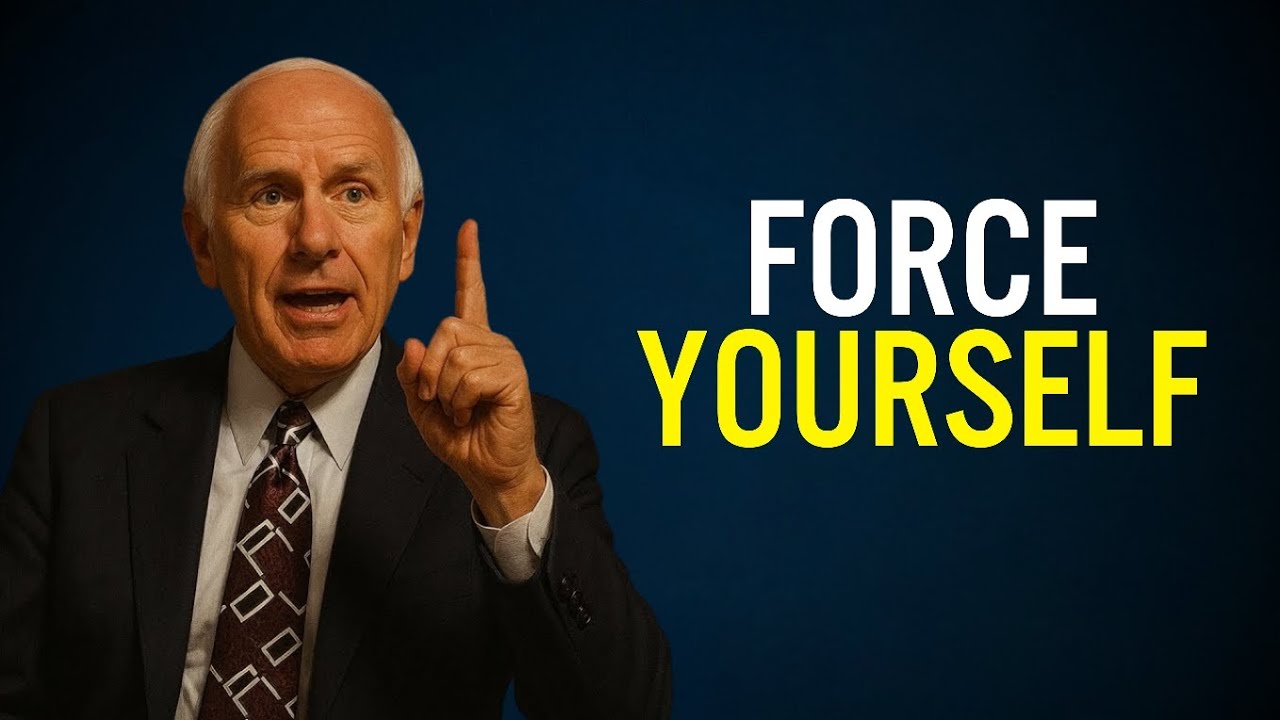 LEARN TO FORCE YOURSELF TO ACHIEVE ANY GOAL | Jim Rohn Motivation