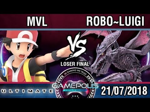 [INVITATIONAL GAMEPOLIS] MVL (Pokémon Trainer) vs Robo~Luigi (Ridley) - SSBU E3 Demo - Loser Final