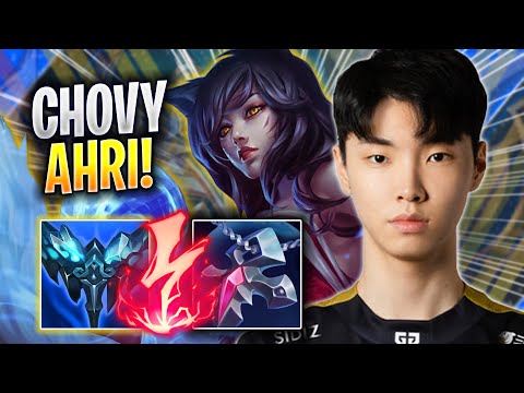CHOVY IS SO CLEAN WITH AHRI! - GEN Chovy Plays Ahri MID vs Katarina! | Season 2023