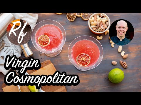Virgin Cosmopolitan är min variant på Cosmopolitan utan alkohol. Här har jag uteslutit vodka samt bytt apelsinlikör mot apelsinsaft. Vidare har jag ökat på mängden tranbärsdryck. Drinken får god syrlig smak av färskpressad lime. >