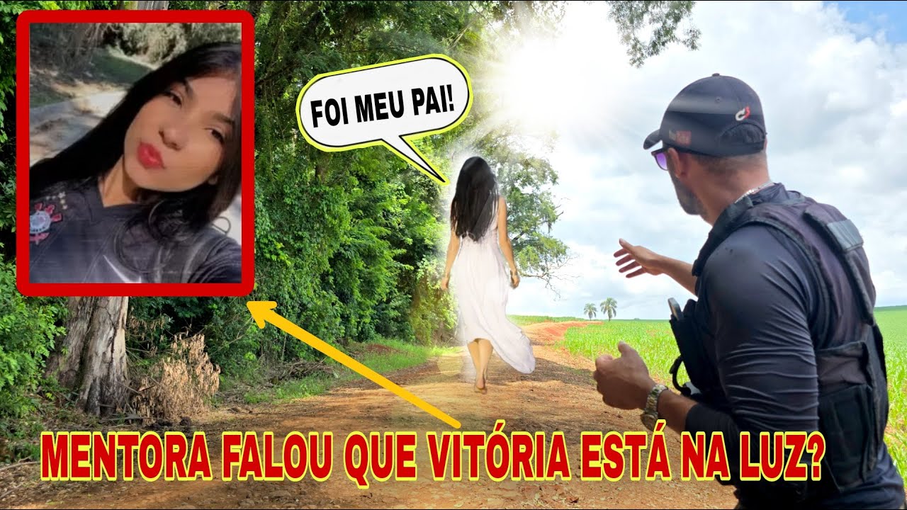CASO VITÓRIA DE CAJAMAR, MENTORA FALOU QUE ELA ESTÁ NA LUZ  - SPIRITBOX