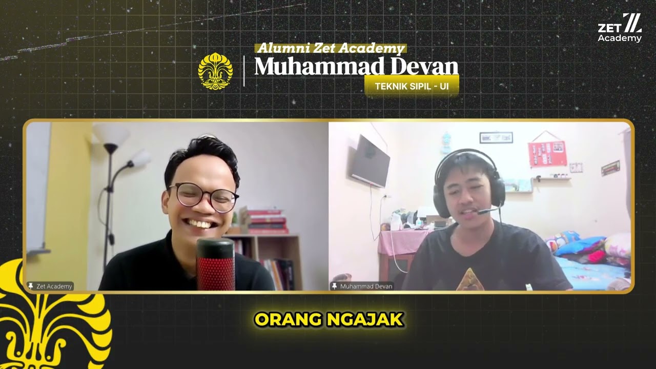 Muhammad Devan – Alumni Zet Academy, lolos UI Teknik Sipil