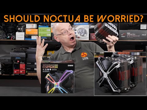Zalman CNPS17X kompiuterio aušinimo komponentas Procesorius Aušintuvas 14 cm Juoda, Pilka video