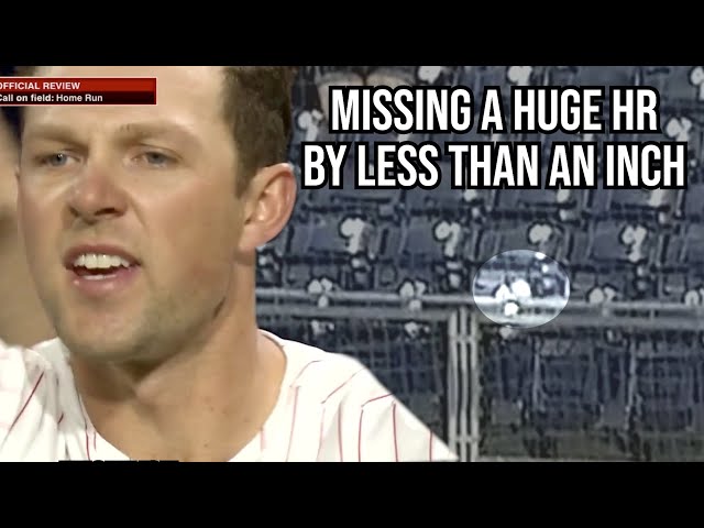Hoskins Game Tying Homer gets Called Back After Replay, a breakdown
