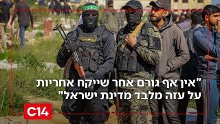 ח"כ סוכות מצהיר: "אין אף גורם אחר שייקח אחריות על עזה מלבד מדינת ישראל" (חדשות ערוץ 14) - התמונה מוצגת ישירות מתוך אתר האינטרנט יוטיוב. זכויות היוצרים בתמונה שייכות ליוצרה. קישור קרדיט למקור התוכן נמצא בתוך דף הסרטון