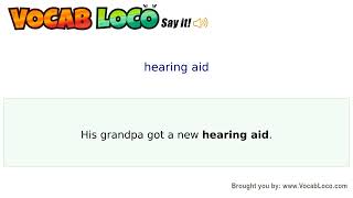 Video thumbnail for hearing aid
