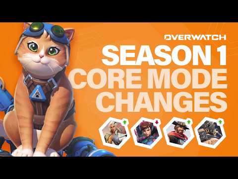 Overwatch  Season 1 Update - Every Single Core Balancing Change