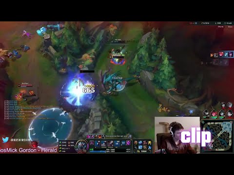 Hashinshin makes a frame perfect Cho'Gath R!