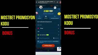 Mostbet Türkiye: Promosyon kodu ve ilk yatırım bonusu
