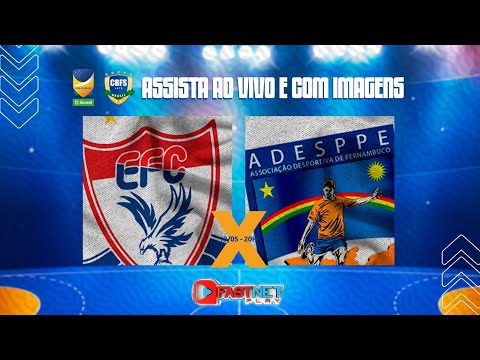Copa do Brasil Sicredi 2023 - EDUCAR FUTSAL X ADESPPE NAP FUTSAL  - 1ª Fase - Jogo Volta - Ao Vivo