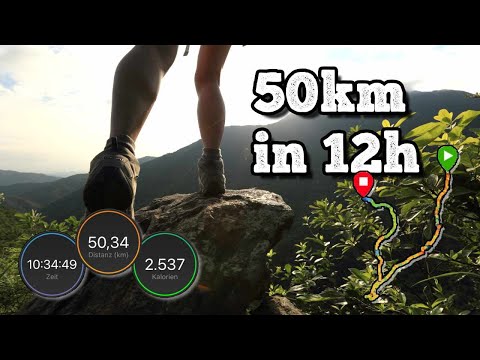 50km Marsch ohne Vorbereitung in 12h laufen (wandern) | Selbstexperiment