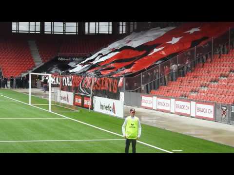 Tifo du FC Sion face à Xamax, 18.09.2016