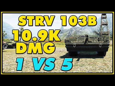 World of Tanks | Strv 103B - 9 Kills - 10.9K Damage