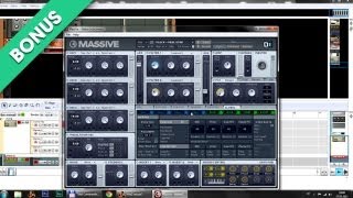 Controlling & Recording MASSIVE with REASON 7 [HD]