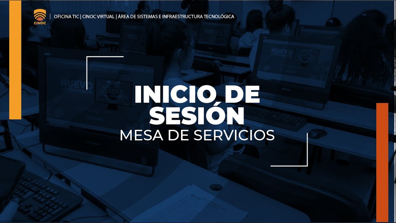 Inicio de Sesión - Mesa de Servicios