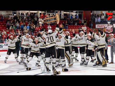 HIGHLIGHTS: Game 5 Muskegon Lumberjacks vs Waterloo Blackhawks | Clark Cup Championship