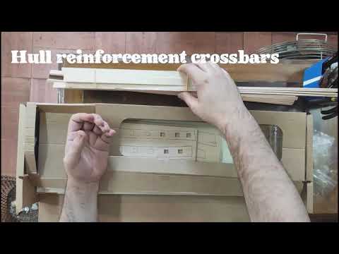 Santisima Trinidad - Kit by occre - Unboxing pack 1 and 2