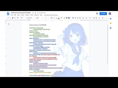 [DJ Set] Synthion - Live @ SKYWARD (20200628)