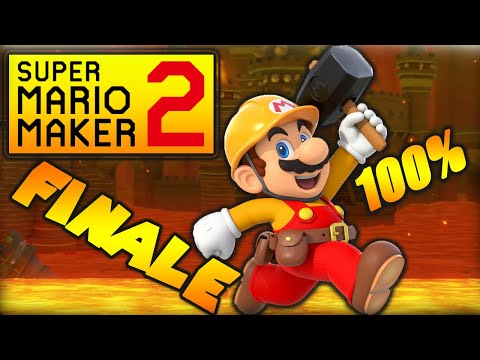 Super Mario Maker 2 100% Story Mode Finale: Meowser Showdown!