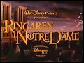 Ringaren I Notre Dame The Hunchback Of Notre Dame VHS Trailer Swedish