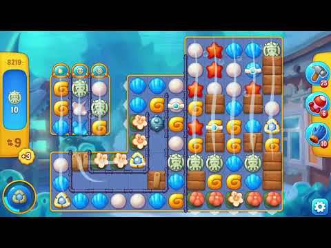 [FISHDOM Walkthrough] Level 8219