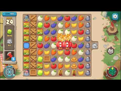 We Bare Bears match3 repairs level 421