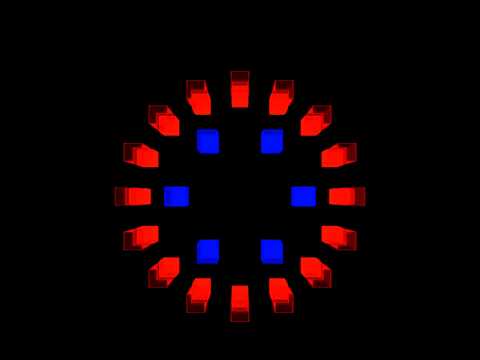 Music Visualiser using Processing and Max MSP (Song: Lozz019 - The Beat Lab)