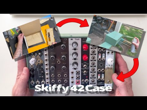 BitByBit Synths Skiffy 42 DIY Eurorack Case (unboxing & assembly) | Bioelectric Skiff Project