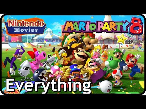Mario Party 8 - Everything (3 Players, All Characters, All Boards, All Mini-Games, All Modes)