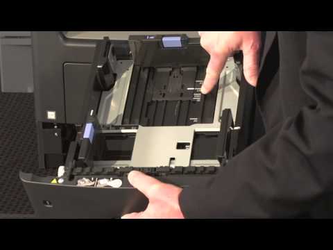 bizhub 4750/4050 Tutorial - Loading Paper