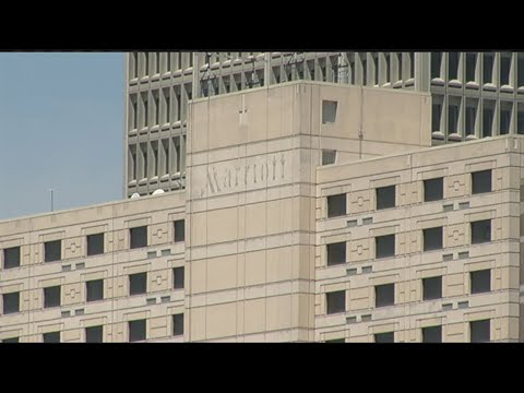 Marriott sign on Springfield hotel removed