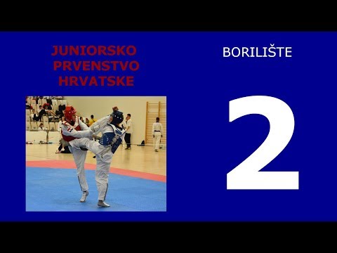 Juniorsko prvenstvo Hrvatske 2019. - BORILIŠTE 2