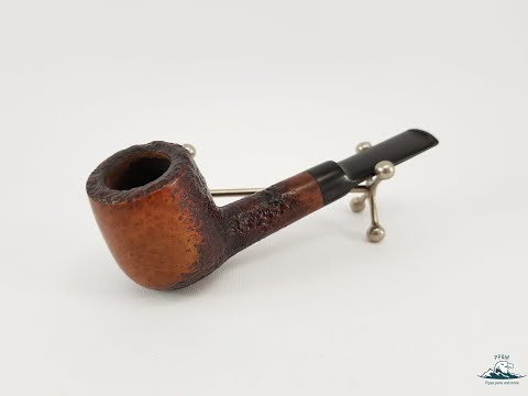 (Stanwell 2nd) Danske Club Sandblasted Large Billiard Saddle Mouthpiece (13) 9mm *SOLD*