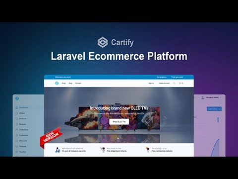 Cartify Laravel Ecommerce Platform with Tailwind CSS