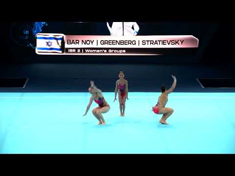Israel 2 (ISR) - 2024 Acrobatic Worlds, Guimaraes (POR) Dynamic Qualification  Women's Group