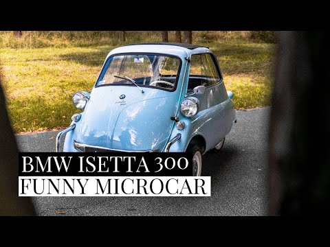 BMW Isetta 300 - Funny microcar in La Squadra  [4K - SUBTITLES PL/ENG!]