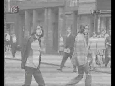 Autentické zábery z Prahy 1968 s piesňou Karla Černocha „18 minút“
