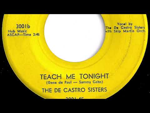 De Castro Sisters - "Teach Me Tonight"