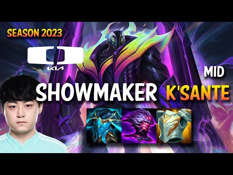 DK Showmaker K'SANTE vs LISSANDRA Mid - KR Ranked
