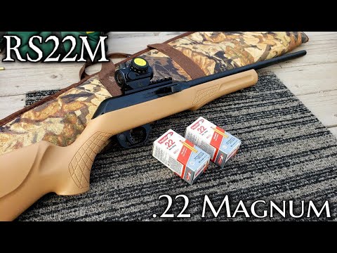 Rossi RS22M .22wmr .22 Magnum Semi Auto Rifle Review \u0026 Shoot