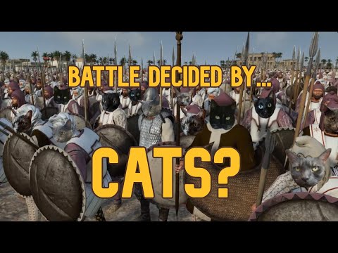 Battle DECIDED BY CATS: Ancient Egypt vs the Persians at Pelusium 525 BC: Cambyses II vs Psamtik III