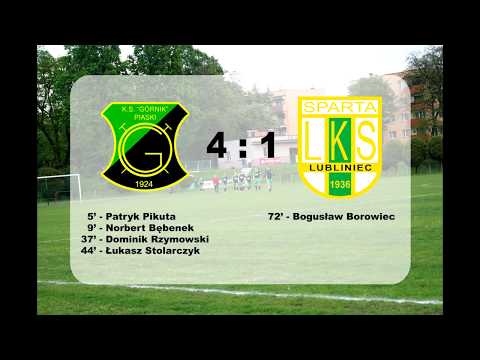 9 kolejka Haiz IV ligi | Górnik Piaski Delta & Global 4-1 Sparta Lubliniec [2017/2018]