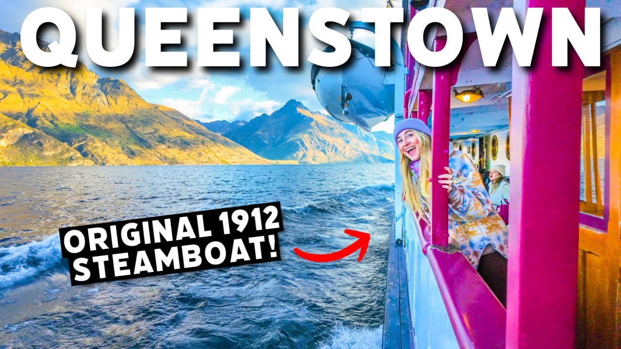 Embark on a remarkable sailing journey on TSS Earnslaw Steamship Cruise