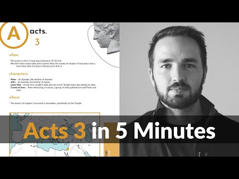 Acts 3 in 5 Minutes - 2BeLikeChrist